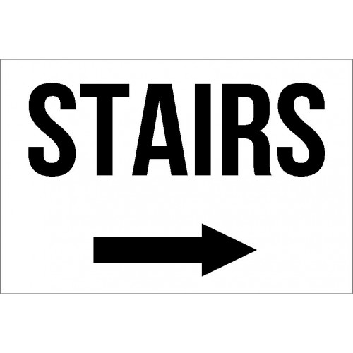 Stairs (Right) Sign